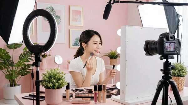 黄色仓库美妆教程视频